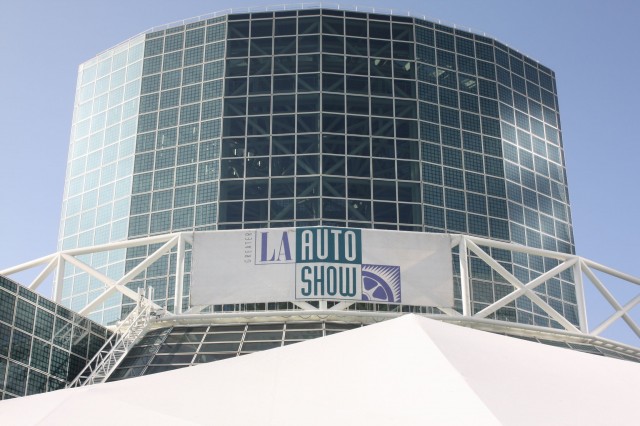 LA Auto Show sign