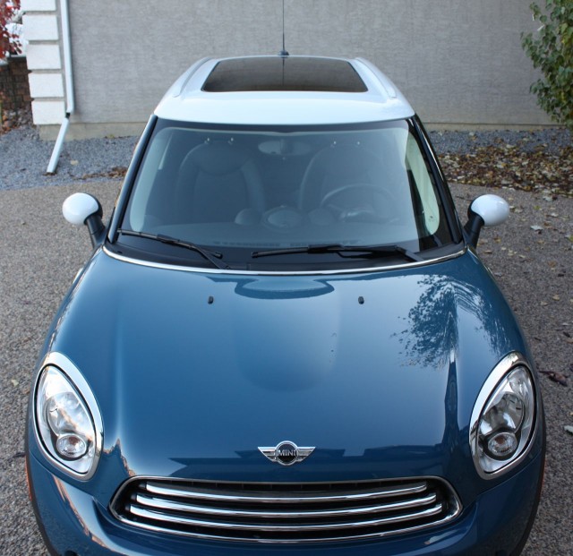 front high angle roof