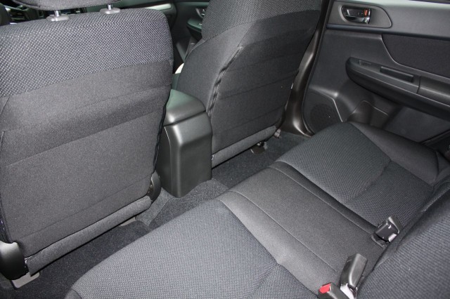 rear seat inside